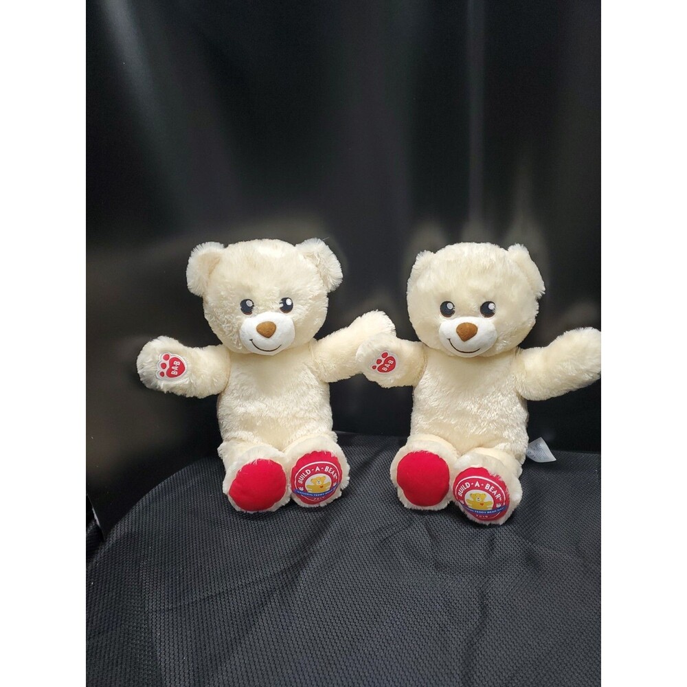 2 Build A Bear Limited Edition National Teddy Bear Day 2019 Plush 15" BAB